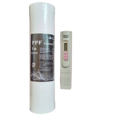 10 1 micron pp cotton TDS-3 detector reverse osmosis water filter Kitchen water purifier First effect filter
