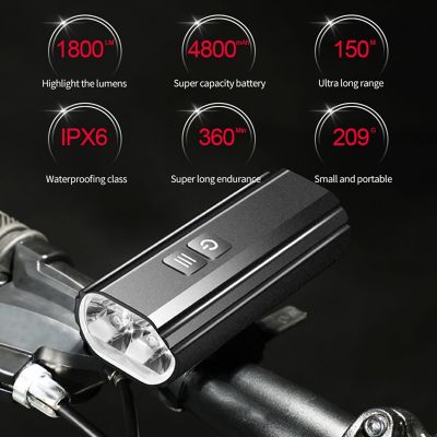 Bicycle Headlights USB Rechargeable Riding Lights Outdoor Riding Highlight Lights Riding Equipment