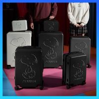 shenzhi6 กระเป๋าเดินทาง 20 นิ้ว กระเป๋าเดินทาง 18 นิ้ว Snoopy Luggage Cartoon Lever Box Mens Small Fresh Box Mini Travel Sub -box รุ่นเกาหลีเวอร์ชันเกาหลี