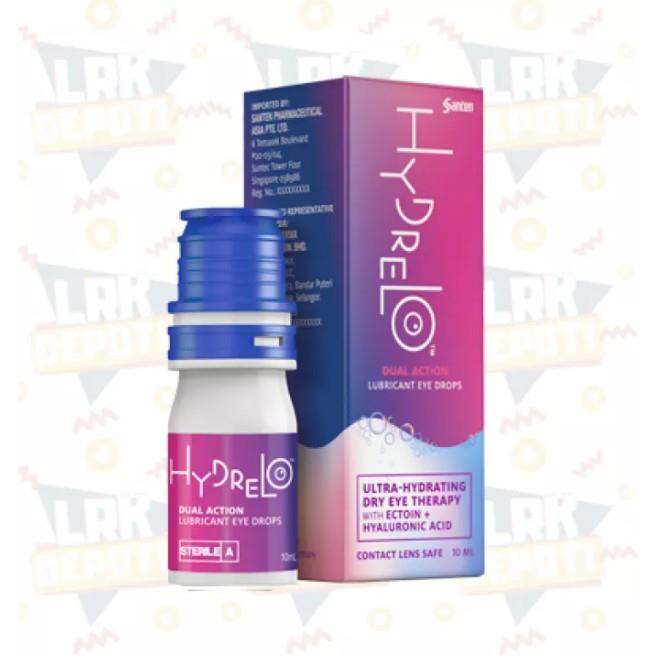 HYDRELO Dual Action Lubricant Eye Drops 10mL Lazada PH
