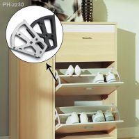 2pcs Iron Shoe Flip Frame Rack Shelf Shoes Cabinet Hardware Fitting