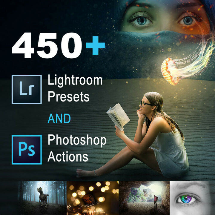 450+ lightroom presets and photoshop actions free download