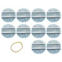 10 Pcs Wet Dry Vac Filter Vf2002 Dry Disc Vacuum Filters for Shop-Vac Part 9010700, 9013700 with 4 Pcs Retaining Bands
