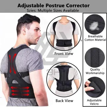 Medical Back Lumbar Support Belt Waist Orthopedic Brace Posture Me