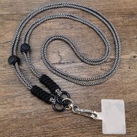 Nylon Woven Crossbody Mobile Phone Lanyard Strap Rope Removable Sports Outdoor Universal Phone Case Anti-Lost Lanyard Adjustable Phone Charms