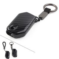 Carbon Fiber Motorbike Key Chain Procter Cover Fob For BMW F750GS F850GS R1200GS R1250GS