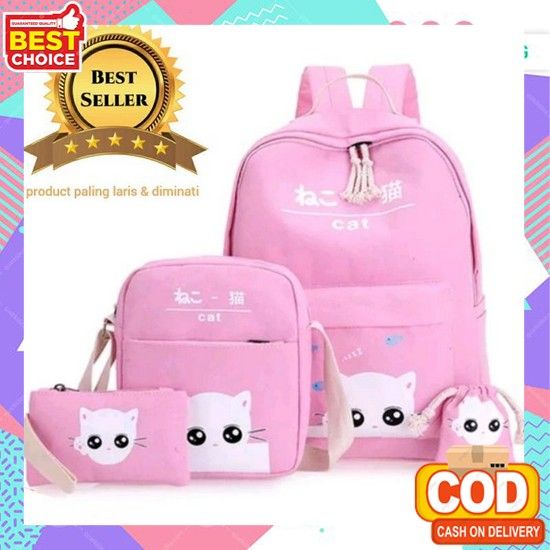 tas ransel mini aesthetic ala cewe-cewe korea