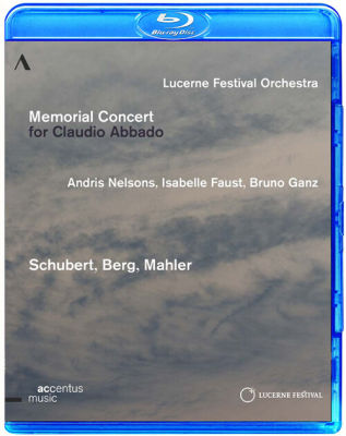 Abbado abado Memorial Concert Nelson lucerne Orchestra (Blu ray BD25G)