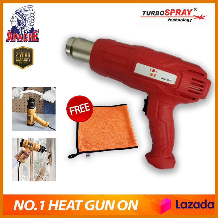 Designed In Usaapache Heatmax Heat Gun W Heavy Duty Hot Air Gun