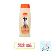 Hartz Oatmeal Dog Shampoo ฮาร์ท แชมพูสุนัข สูตรอ่อนโยน ข้าวโอ๊ต ทุกสายพันธุ์ ธรรมชาติ ขนาด 532ml