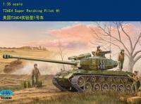 นักเป่าแตร82426 1/144เครื่องชั่ง U.S. T26E4 Super Pershing Pilot #1ชุดสร้างหุ่นประกอบสำหรับคอลเลกชัน S Hoy