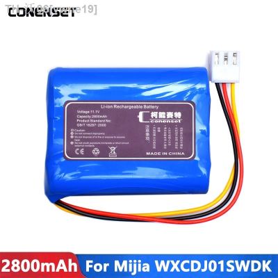 11.1V 2800mAh Original Battery For Xiaomi Mijia WXCDJ01SWDK Handheld Vacuum Cleaner Accessories Spare Parts [ Hot sell ] vwne19