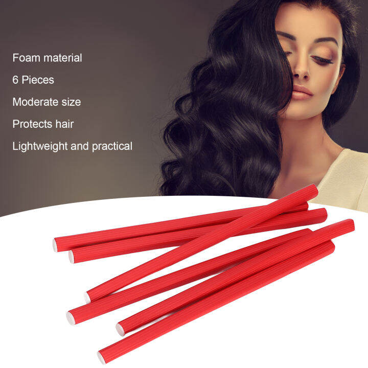Hair Twist Flexi Rods Harmless Moderate Size Hair Curlers Flexible