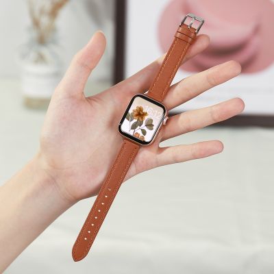 lipika Leather Strap For Apple Watch Band 49mm 44mm Correa 42mm/38mm 41mm/45mm Fashion Strap Wrist Bracelet iWatch Ultra Series 873456