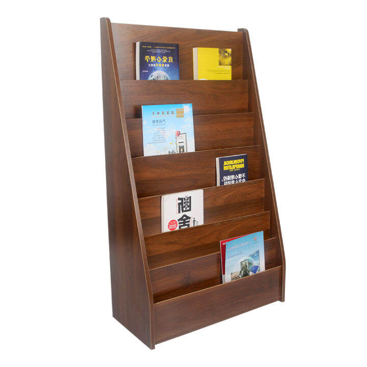 2023 Xuanhong Magazine Rack Vertical Document Rack Floor Brochure Color