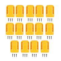 14-Packs Battery Holders for 20V Mount Dock Fit for 20V 60V MAX Yellow (No Battery)