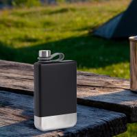 9 Oz Leak-proof Hip Flask Personalized with Screw Down Cap 304 Stainless Steel Tour Whiskey Wine Hip Flask For Gifts