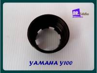 #เกลียวกลางท่อ ยามาฮ่า Y100 "สีดำ" // YAMAHA Y100 PIPE THREAD "BLACK"