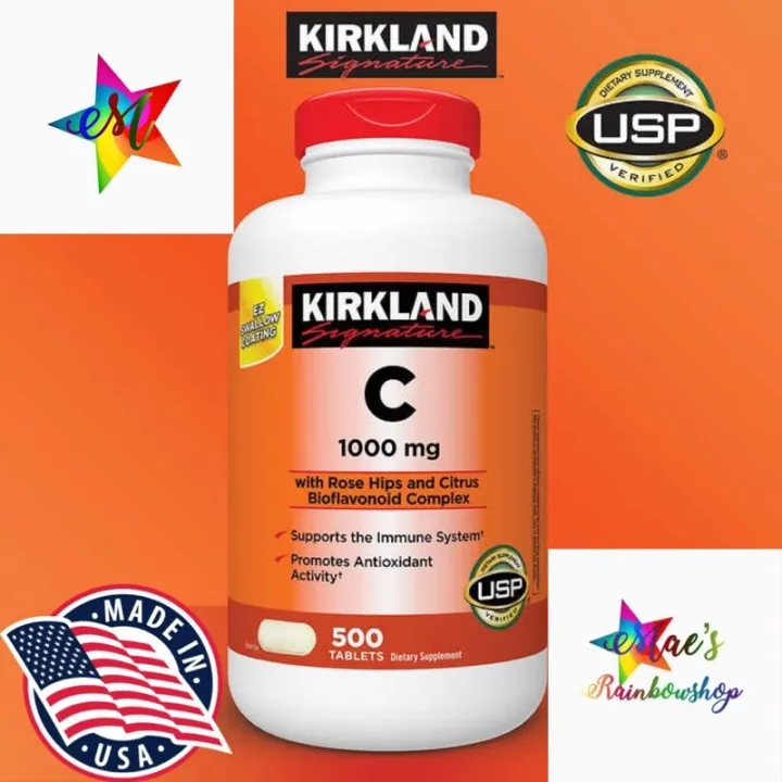 Kirkland Vitamin C w/ rosehips EXP1/2026 Lazada PH
