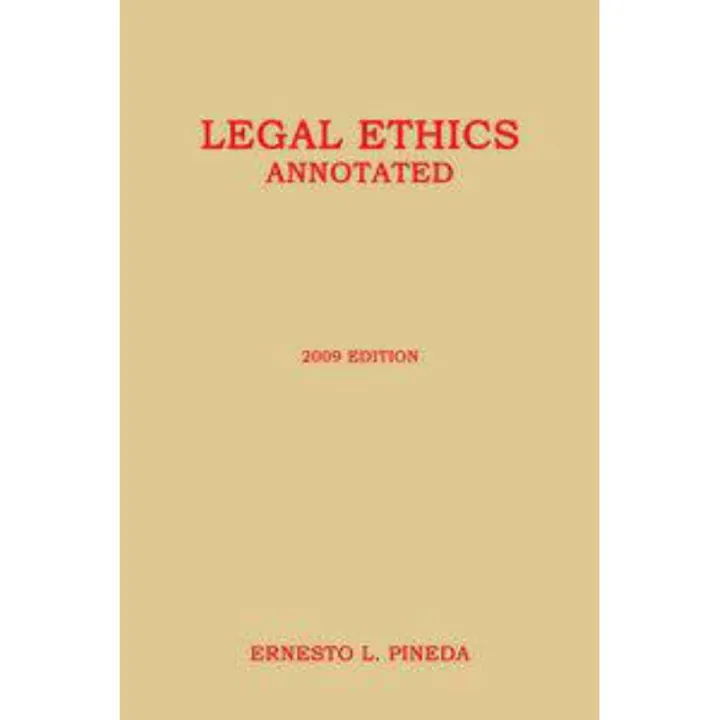 Legal Ethics Annotated (2009) Pineda Lazada PH