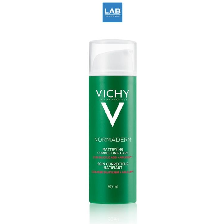 vichy-normaderm-correcting-anti-blemish-care-50-ml-ครีมบำรุงผิวสูตรงกลางวัน-สำหรับผู้ที่มีปัญหาสิว-ขนาด-50-ml