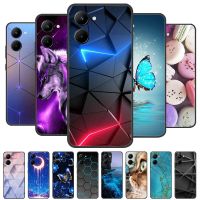 For Realme 10 4G Case 6.4 Soft TPU Silicone Wolf Lion Cover for OPPO Realme 10 RMX3630 Phone Cases Realme10 2022 Fundas Coques Electrical Connectors