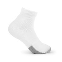 Thorlos ถุงเท้าเทนนิสแบบสั้น Tennis Maximum Cushion Ankle | White  ( TMX11004 )