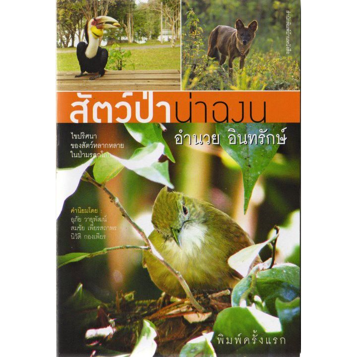 บ้านหนังสือ-สัตว์ป่าน่าฉงน-อำนวย-อินทรักษ์-เขียน