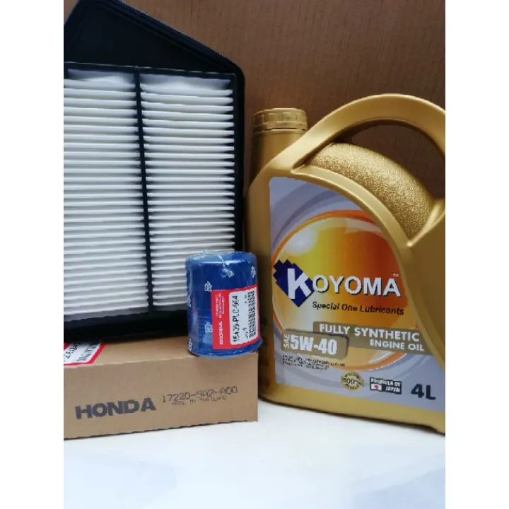 HONDA ACCORD T2A 2.4 AIR FILTER + OIL FILTER + KOYOMA 5W40 FULLY