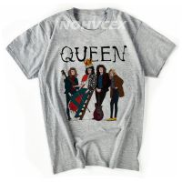 Hot Men Print FREDDIE MERCURY T-shirt Summer fashion Rock Queen Band Cool T Shirt cal cotton top