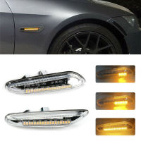 For BMW E90/E91/E92/E93/E46/E60/E82 LED Dynamic Turn Signal Side Marker Lights*2