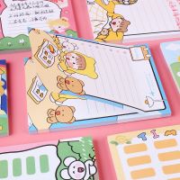 Korea Paper Planner Notes Kawaii Stationery Memo Notepad Office Leave Message Supplies