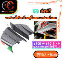 วิงเล็ต ปีกข้าง ไฟแต่งหน้า แต่งรถยนต์ อะไหล่แต่งรถยนต์ ไฟแต่งรถ CBR150 500R 650R 1000RR NINJA250 300 400 วิงข้างมอไซค์ พร้อมส่ง