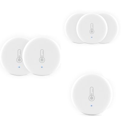 Tuya Smart ZigBee 3.0 Smart Temperature and Humidity Sensor Battery Powered Security with Tuya Smart Life App Alexa