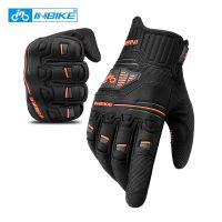 【CW】INBIKE Full Finger Riding Gloves Multi-Protection Motorcycle Gloves Men Women Touch Screen Sport Cycling Motocross Gloves MC030