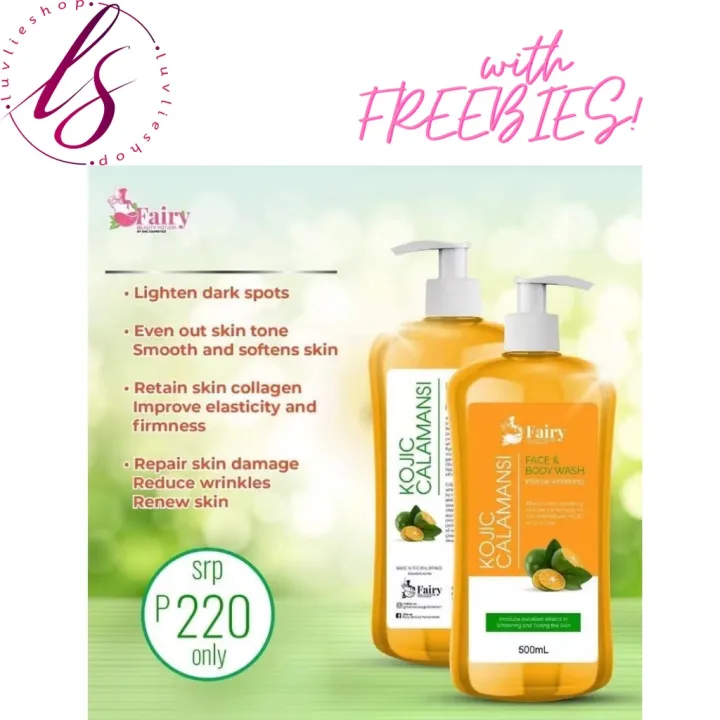 Kojic Calamansi body wash by Fairy Beauty Lazada PH