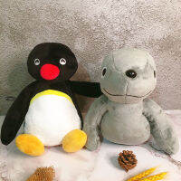 Pingu and Robby Plush Doll Stuffed Animal Soft Toy Penguin Seal Anime Cartoon Collectibles Gift 23cm 2021