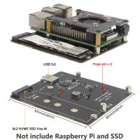 X876 V1.1 M.2 NVME SATA SSD Ultra-Thin Expansion Board for Raspberry Pi 4 Model B NAS Storage Module