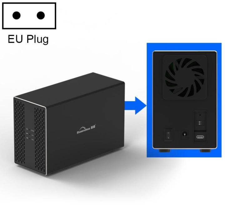 blueendless-type-c-usb-c-interface-3-5-inch-2-bay-raid-combination-array-hdd-external-enclosure