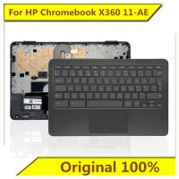 Newprodectscoming For HP Chromebook X360 11 AE C shell with keyboard palm rest shell new original For HP notebook