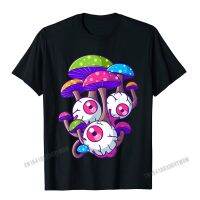 Psychedelic เห็ด Hippie Magic Fungus Shrooms Trance Rave เสื้อยืด Camisas ผู้ชายคลาสสิกเสื้อสำหรับชาย Designer T เสื้อ