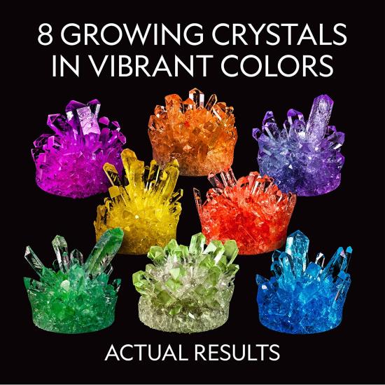 Bộ đồ chơi khoa học nuôi trồng tinh thể crystal growing kit - ảnh sản phẩm 5