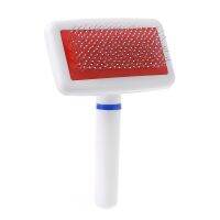 แปรงผมสุนัข Cat Hair Remover Dog Grooming Brush For Grooming Removing Mats Tangles Undercoat Hair