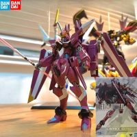 Bandai หุ่นโลหะชุดประกอบโมเดลออริจินอลวิญญาณหุ่นยนต์อนิเมะกันดั้มจัสติคเด็กผู้หญิงของเล่นหุ่นยนต์ของขวัญสำหรับเด็กผู้ชาย