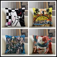 [HOT SHXLLOWWQWH 522] Musife Danganronpa V3ปลอกหมอนสแควร์ที่กำหนดเองปลอกหมอนซิปปลอกหมอน35X3540x4045x45cm Drop Shipping