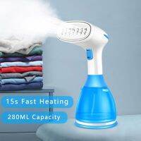 ❁♝✲ Steamer Iron for Clothes Handheld Garment Steamer 1500W Mini Portable Travel Household Fabric Wrinkle Remover 15s Fast Heat-up