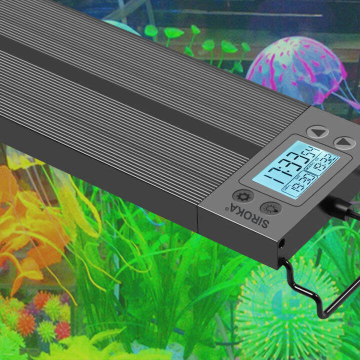 SRKATL 90cm LED Aquarium Full Spectrum Light Diving Lamp Waterproof