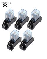 รีเลย์แม่เหล็กไฟฟ้าขนาดเล็ก220พิน5a Dpdddpdt 5ชุด Hh52p My2nj Dc 12V 24V 36V 48V 1100V V