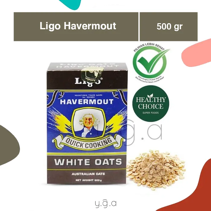 Ligo Havermout Oatmeal White Oats 500gr Lazada Indonesia