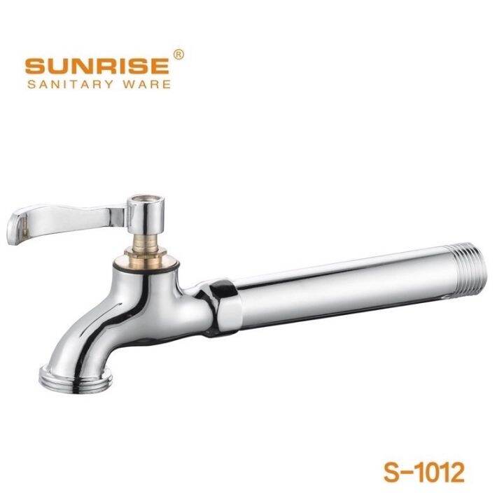SUNRISE Chrome plated sink faucet brass faucet hose bibb Lazada PH
